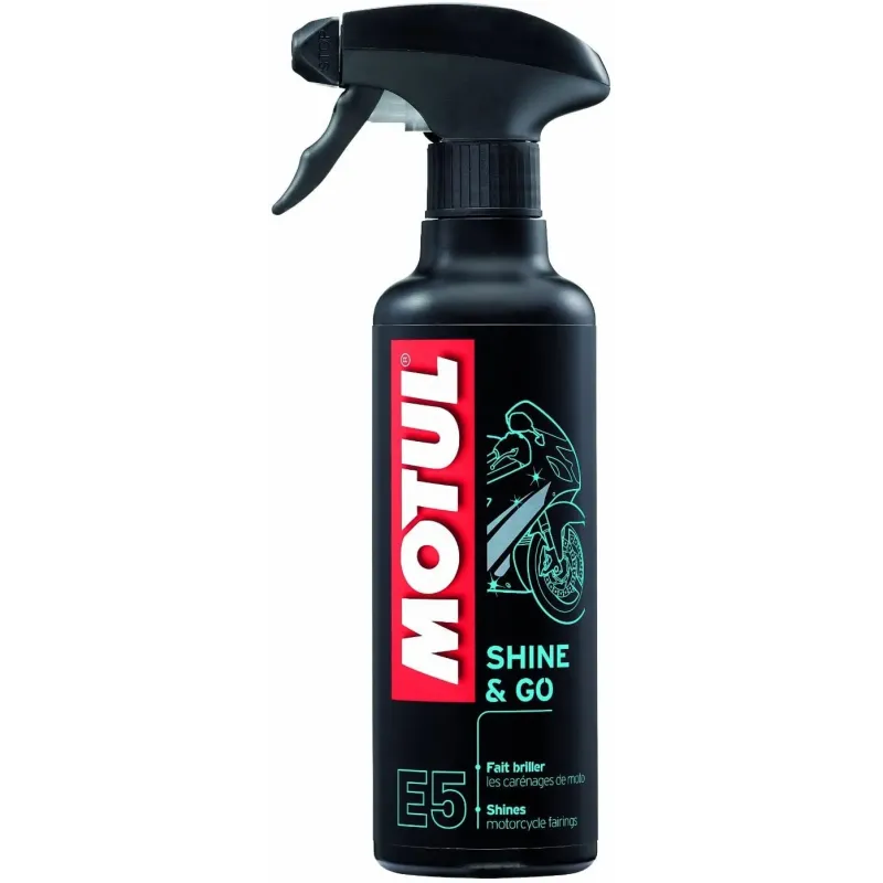 Abrillantador moto MOTUL E5 Shine Go 0.400L 103000
