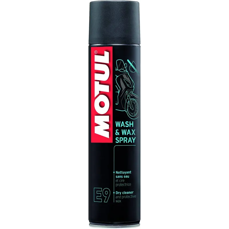 Limpiador moto MOTUL E9 Wash Wax Spray 0.400L   103174