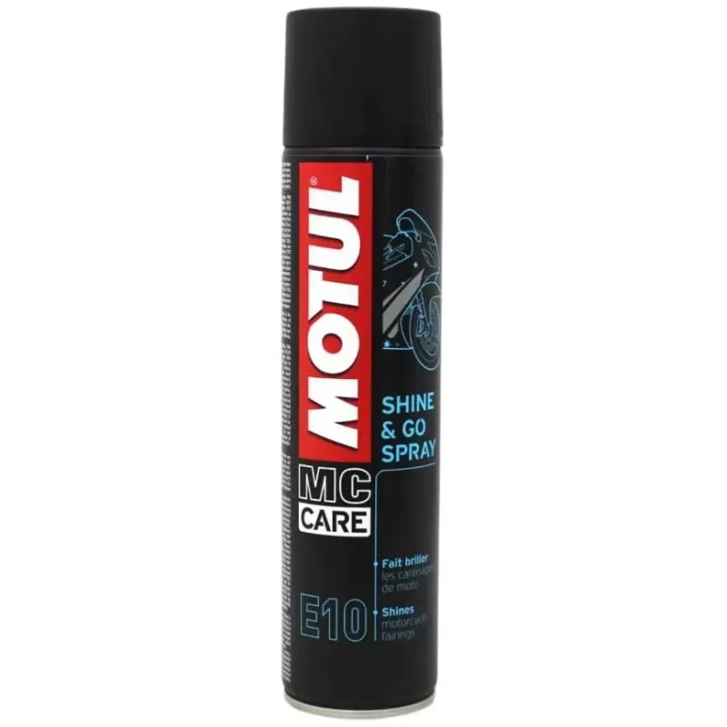 Abrillantador moto MOTUL E10 Shine Go Spray 0.400L   103175