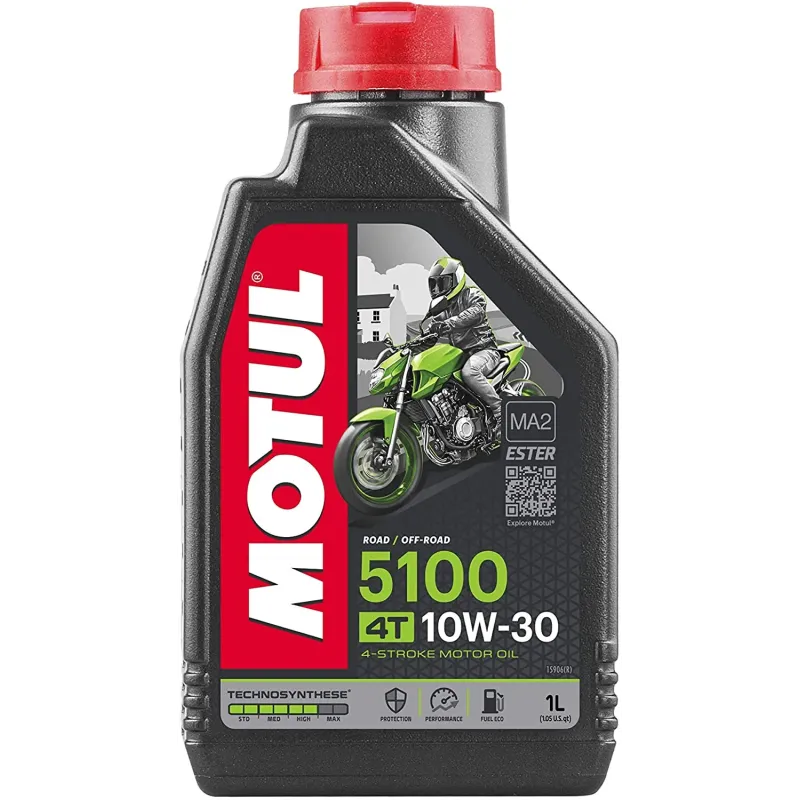 Aceite MOTUL 5100 10W30 4T 1L   104062
