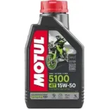 Aceite MOTUL 5100 15W50 4T 1L   104080