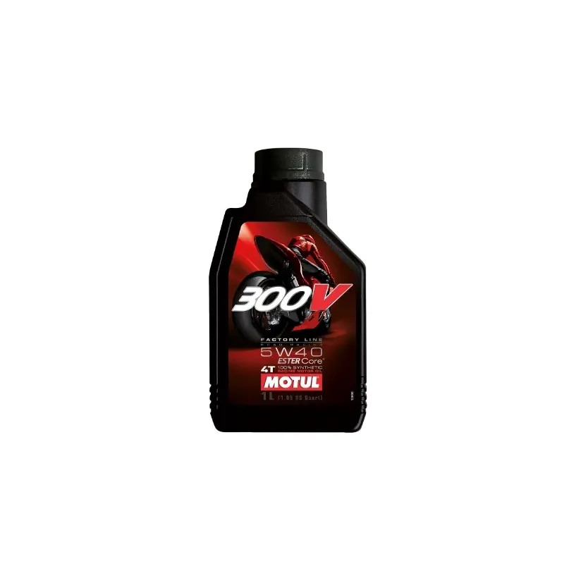 Aceite MOTUL 300V Fl Road Racing 5W40 1L   104112