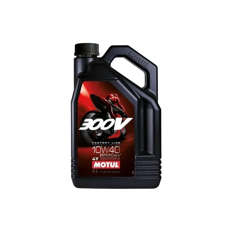 Aceite MOTUL 300V Fl Road Racing 10W40 4L 104121