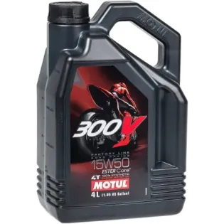 Aceite MOTUL 300V Fl Road Racing 15W50 4L   104129