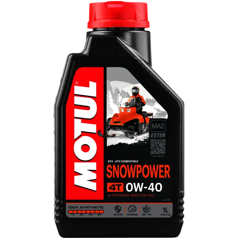 Aceite MOTUL Snowpower 4T 0W40 1L   105891