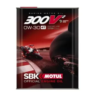 Aceite MOTUL 300V Fl Sbk 0W 30 2L   111019