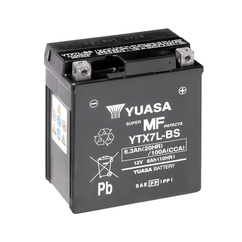 Batería para motocicleta Yuasa MF 6.3Ah WC - YTX7L