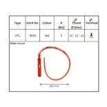 Pipa bujía de moto con cable NGK 8035 Racing  CR1