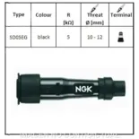 Pipa bujía de moto NGK 5818 SD05EG