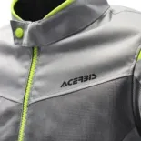 Chaqueta Acerbis CE Ramsey Vented 2.0 color gris y amarillo - 0026149.290