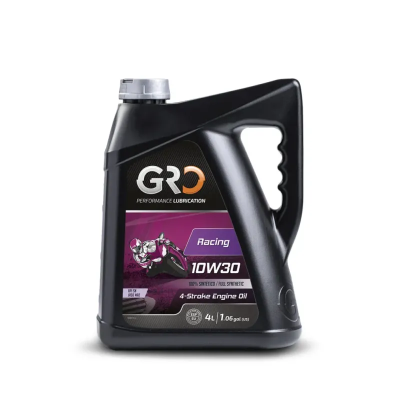 Aceite de motor GRO Racing 10W30 4 litros 9007360