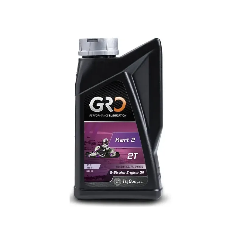 Aceite de mezcla para kart 2 tiempos GRO KART2 1 litro 9020590