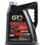 Aceite de motor sinteico GRO BIKER HC 10W40 4 litros 