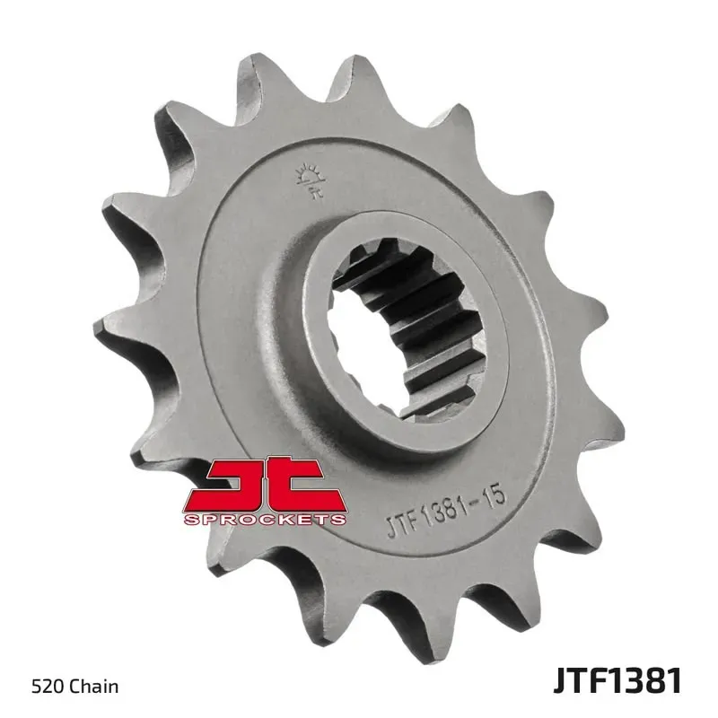 Piñón delantero JT Sprockets JTF1381 – Acero endurecido