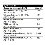Aceite de Motor moto 4t  Valvoline 10w30 Synpower 1 litro
