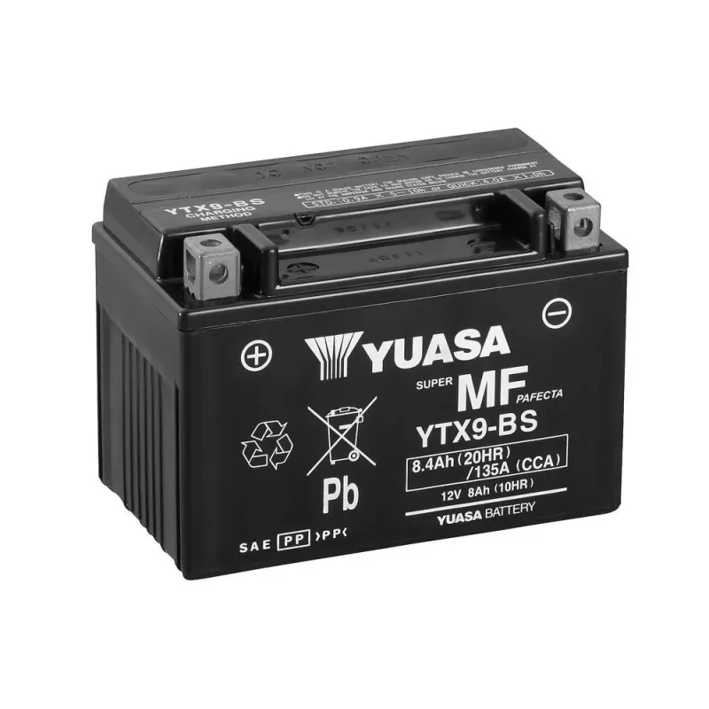 Batería para motocicleta Yuasa MF 8.4Ah WC - YTX9