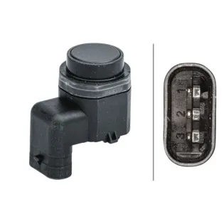 HELLA 6PX358141-271 Sensor, auxiliar de aparcamiento