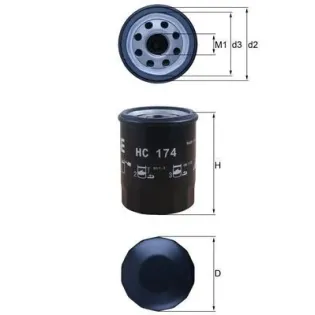 MAHLE HC174 Filtro hidráulico, transmisión automática