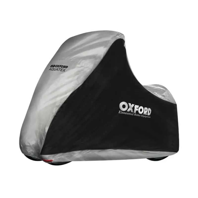 Funda para moto Oxford Aquatex MP3 negro/plata - CV215