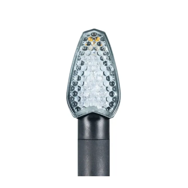 Intermitentes moto LED Oxford Signal 7 – 7 LEDs, lente transparente, con resistencias