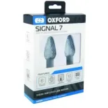 Intermitentes moto LED Oxford Signal 7 – 7 LEDs, lente transparente, con resistencias