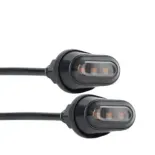 Intermitentes moto led  Oxford DarkEye – Flush-Fit micro lente ahumada