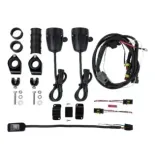 Luces auxiliares Moto Oxford LED 2 300 lúmenes – Kit completo para aventura