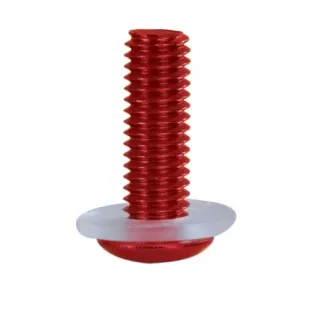 Tornillos cúupla/carenado rojos 4mm Oxford Screen Screw Kit