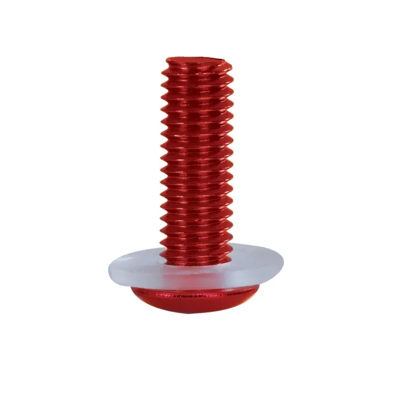 Tornillos cúupla/carenado rojos 4mm Oxford Screen Screw Kit