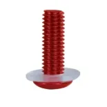 Tornillos cúupla/carenado rojos 4mm Oxford Screen Screw Kit