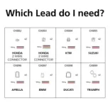 Conector Oxford para intermitentes específicos Tipo 1 Kawasaki OX885