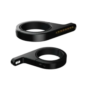 Intermitentes moto secuenciales montados en horquilla (par) Oxford DarkTurner LED
