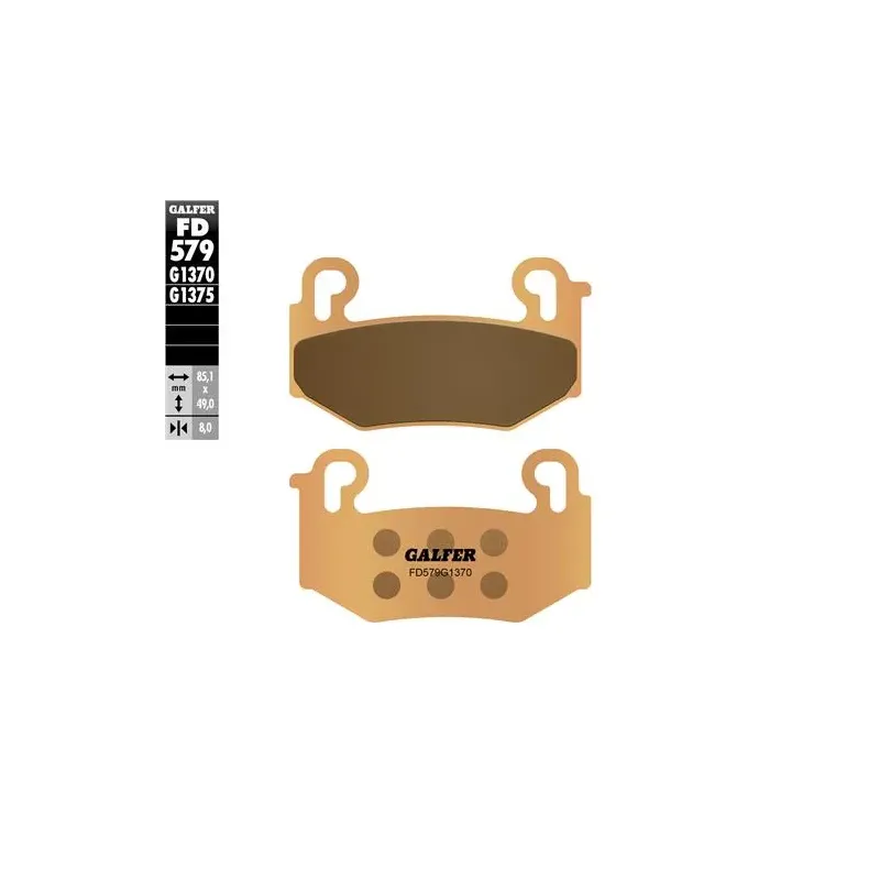 Pastillas delanteras BMW R 1300 GS Galfer sinterizadas FD579G1370