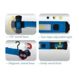 Lampara de inspección regulable 10W King Tony