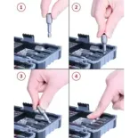 Set de Puntas de Atornillar Bosch Extra Hard 35 Piezas 2607017328