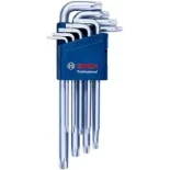 Juego de 9 llaves  Torx (acodadas) Bosch Profesional  1600A01TH4