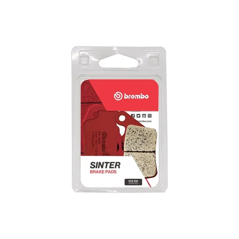 Pastillas de freno moto Brembo sinterizadas 07BB02SP