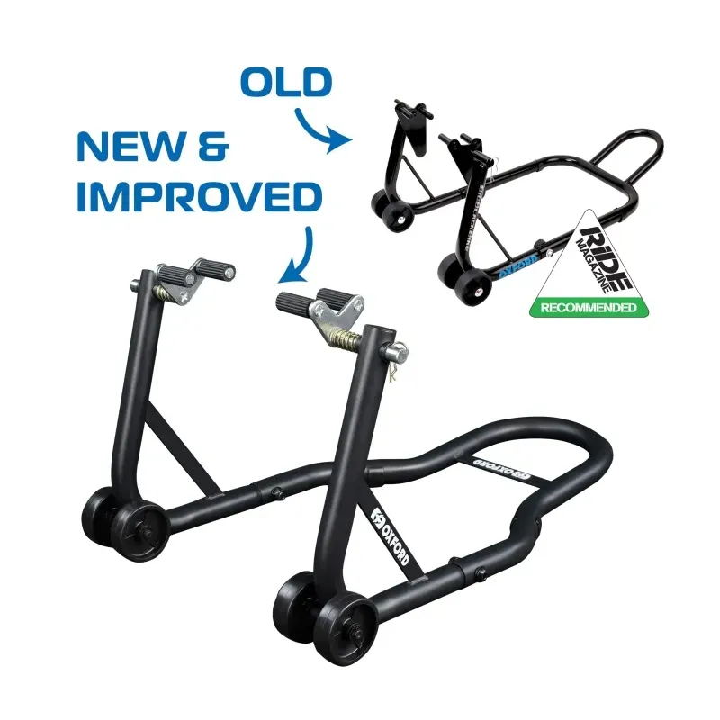 Caballete delantero motocicleta, 250 kg Oxford Black Front Paddock Stand 2.0
