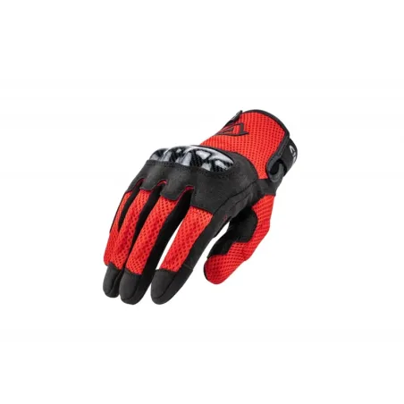 Guantes Acerbis Ramsey MY Vented negro y rojo 0023478.110