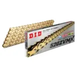 Cadena DID 520 ZVM-X 120 pasos color oro con remache  - 28031209Z