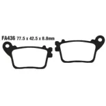 Pastillas traseras EBC FA436HH Honda CBR y varios modelos 