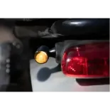 Intermitentes moto led extraplanos montaje al RAS,  Oxford Bullet (incluye resistencias) 