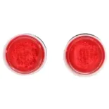 Reflectores adhesivos Oxford Ø 25 mm (par) – visibilidad extra