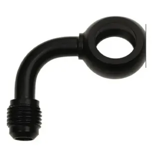 Banjo de moto 90° aluminio FrenTubo 170076AL-NE