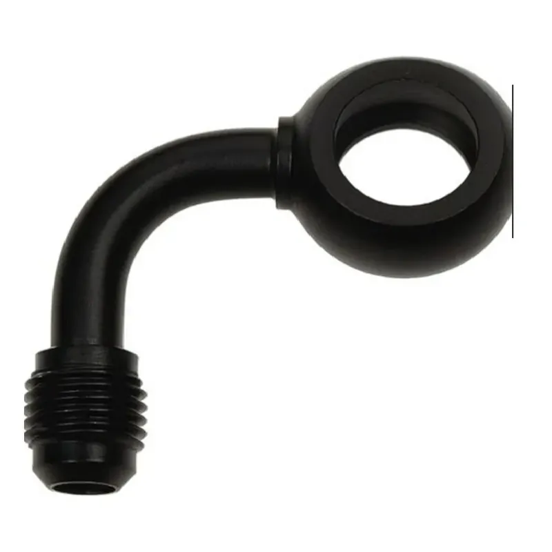 Banjo de moto 90° aluminio FrenTubo 170076AL-NE