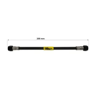 Tubo latiguillo carbono 200 mm negro Fren Tubo A09C0200 – Línea de freno moto Carbotech