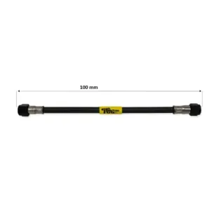 Tubo latiguillo carbono 100 mm negro Fren Tubo A09C0100 – Línea de freno moto Carbotech