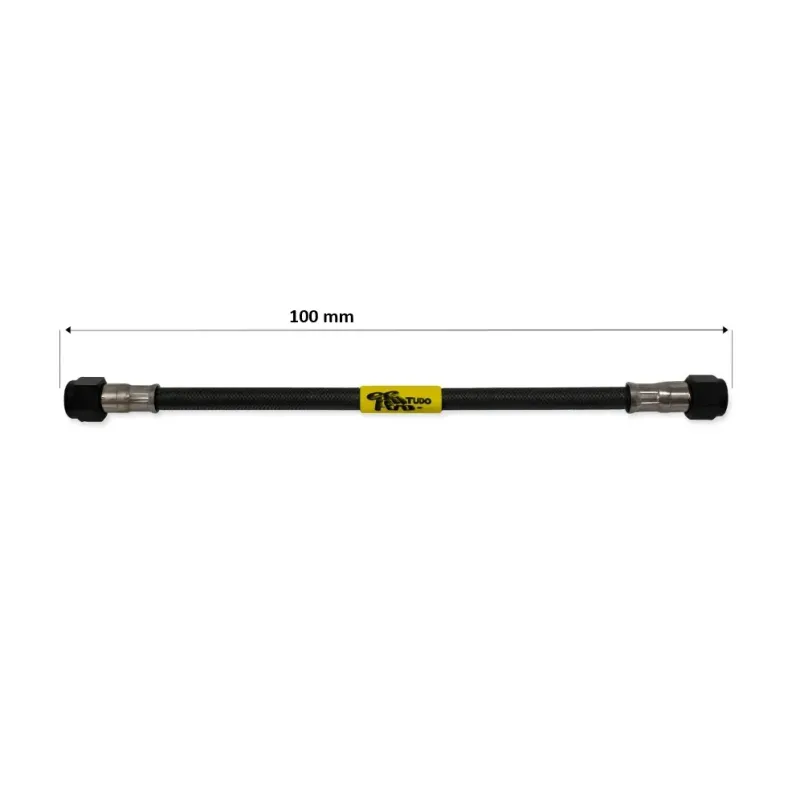 Tubo latiguillo carbono 100 mm negro Fren Tubo A09C0100 – Línea de freno moto Carbotech