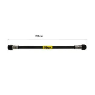 Tubo latiguillo carbono 700 mm negro Fren Tubo A09C0700 – Línea de freno moto Carbotech