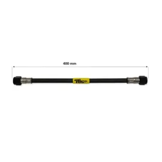 Tubo latiguillo carbono 400 mm negro Fren Tubo A09C0400 – Línea de freno moto Carbotech